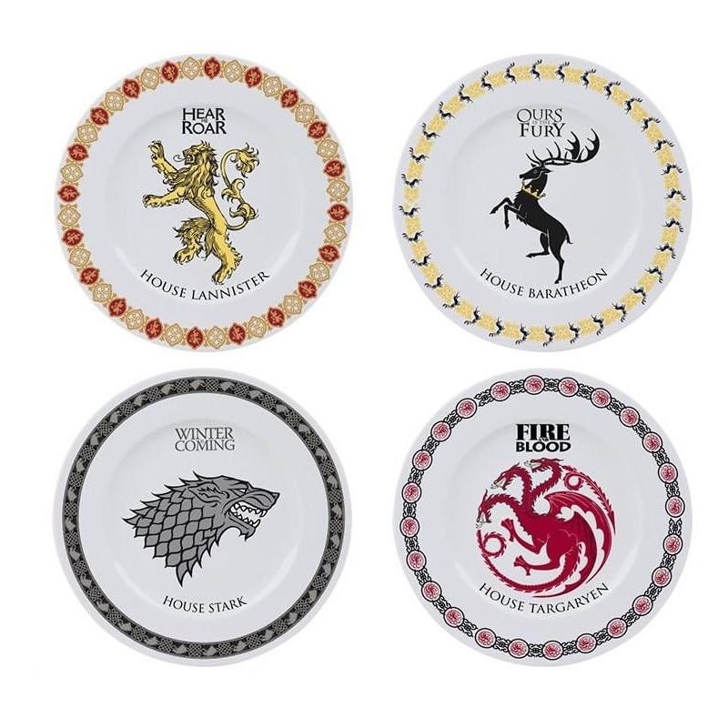 Sada talířů Game of Thrones, 4 ks