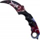 AF Vystřelovací karambit "YOUR FAVORITES" s ložiskem Barva: Itachi Naruto
