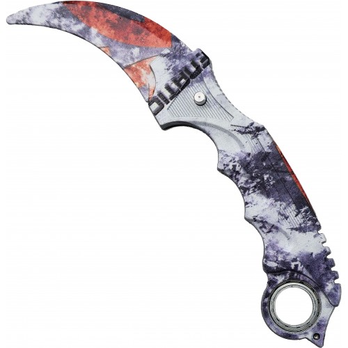 AF Vystřelovací karambit "YOUR FAVORITES" s ložiskem Barva: FNATIC