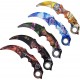 AF Tréninkový karambit "GAMES AND ANIME" s ložiskem Barva: One Piece Zoro