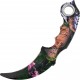 AF Tréninkový karambit "GAMES AND ANIME" s ložiskem Barva: One Piece Zoro