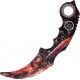 AF Tréninkový karambit "GAMES AND ANIME" s ložiskem Barva: One Piece Zoro