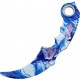 AF Tréninkový karambit "GAMES AND ANIME" s ložiskem Barva: One Piece Zoro