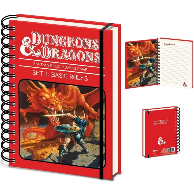 Zápisník Dungeons and Dragons - Basic Rules