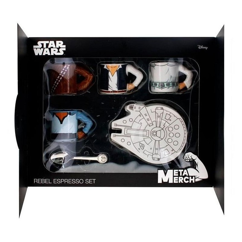 Sada hrnků na espresso Star Wars - Rebel (4 ks)