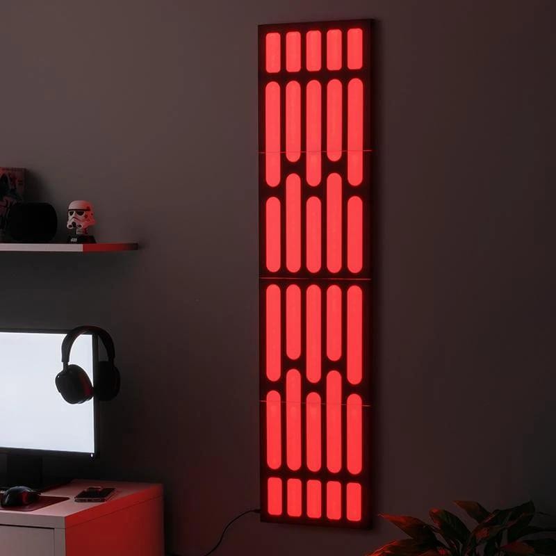 Světelný panel na stěnu Star Wars - Hvězda smrti
