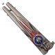 AF Tréninkový motýlek "FANTASY BALISONG" - 8 druhů! Barva: Gold Demon