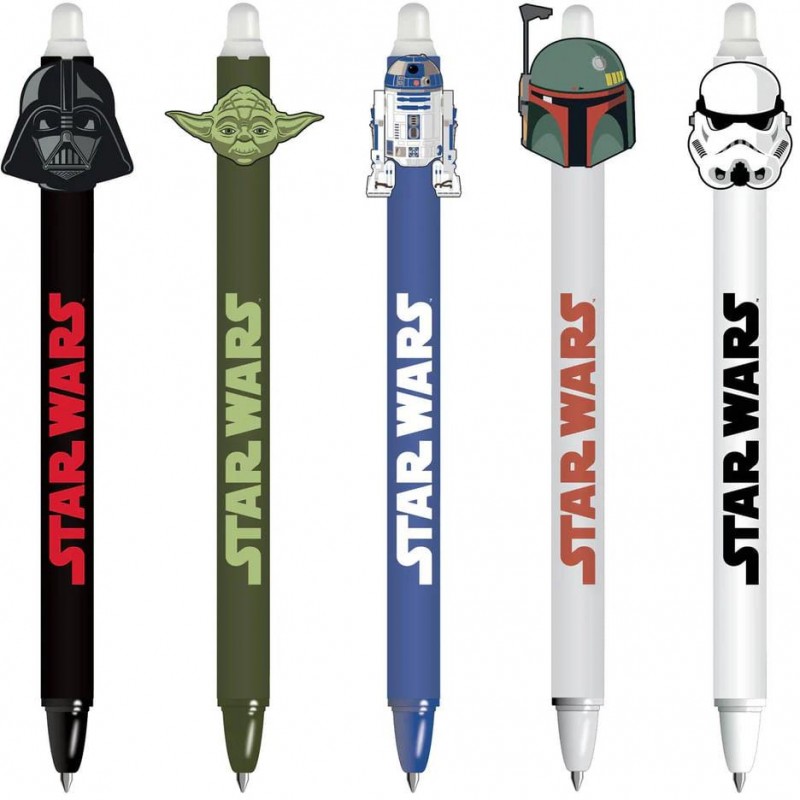 Gumovací gelové pero Star Wars