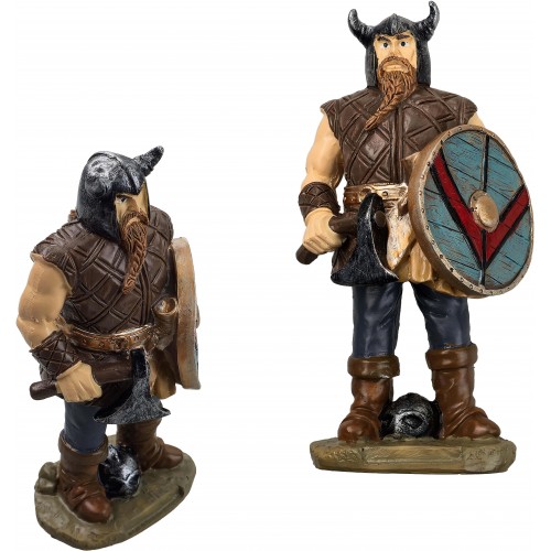 Albainox Pryskyřicová soška "SHIELD VIKING"