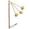 Chladné Zbraně Miniaturní řemdih "GOLDEN MACE" trojitý