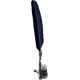 La Balestra Luxusní brk "DARK BLUE" černo-modrý s výbavou