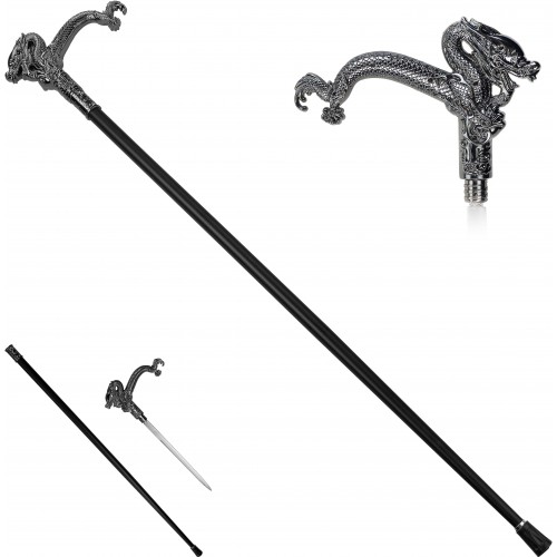 X Vycházková hůl s čepelí "DRAGON"