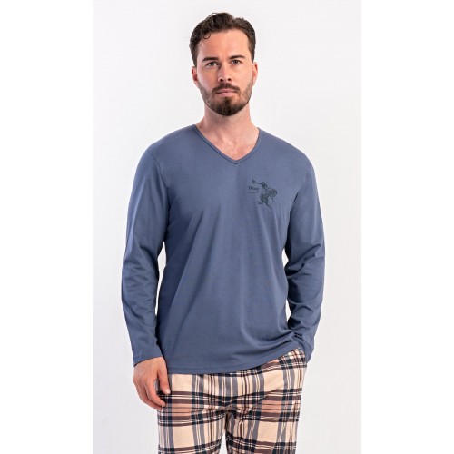 Pánské pyžamo dlouhé Paul