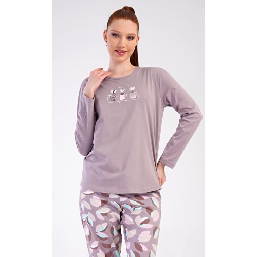 Dámské pyžamo dlouhé Karla