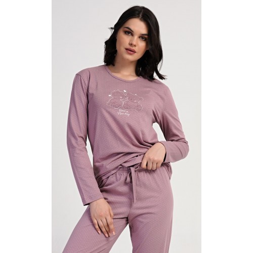 Dámské pyžamo dlouhé Emily