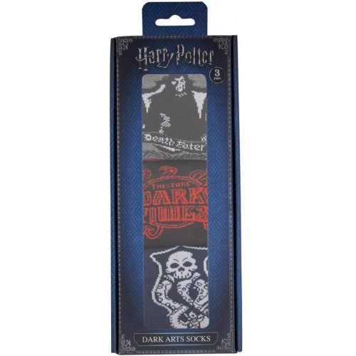 Sada ponožek Harry Potter - Dark Arts (3 páry)