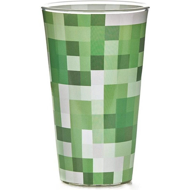 Sklenice Minecraft - Creeper