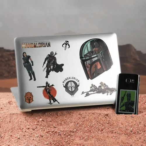 Sada samolepek Star Wars: Mandalorian