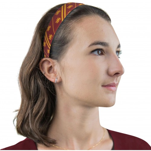 Čelenka a gumička do vlasů Harry Potter - Nebelvír