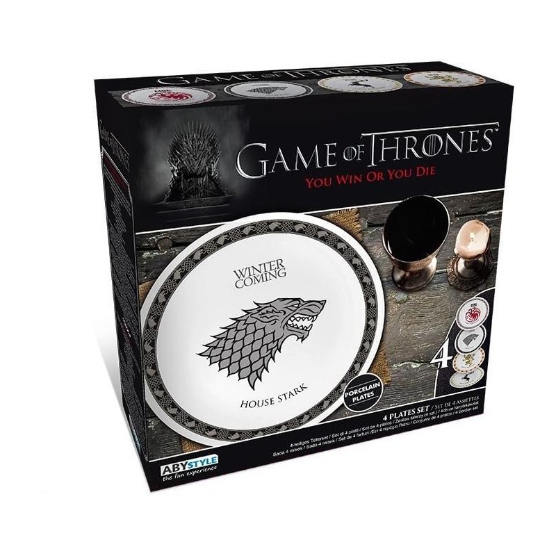 Sada talířů Game of Thrones, 4 ks
