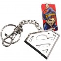 Klíčenka Superman Logo - nerez