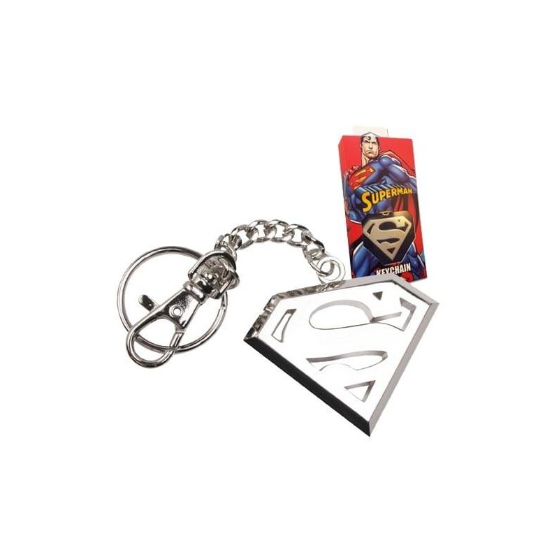 Klíčenka Superman Logo - nerez