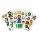 Sada vinylových samolepek Super Mario - Mushroom Kingdom (39 ks)
