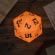 Lampa Dungeons & Dragons D20