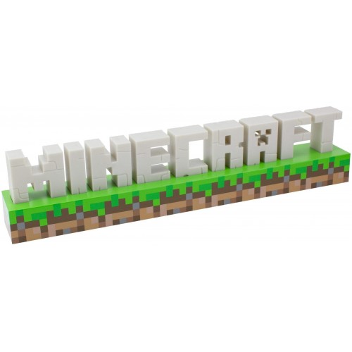 Lampička Minecraft - Logo