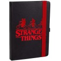 Zápisník Stranger Things (desky z umělé kůže)