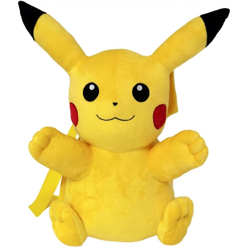 Dětský batoh Pokémon - Pikachu (plyšový)