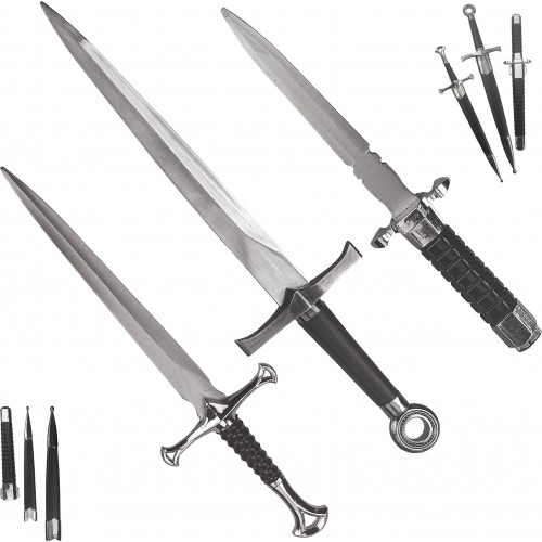 AF Limitovaná sada 3 dýk "DAGGERS OF 3 WORLDS"