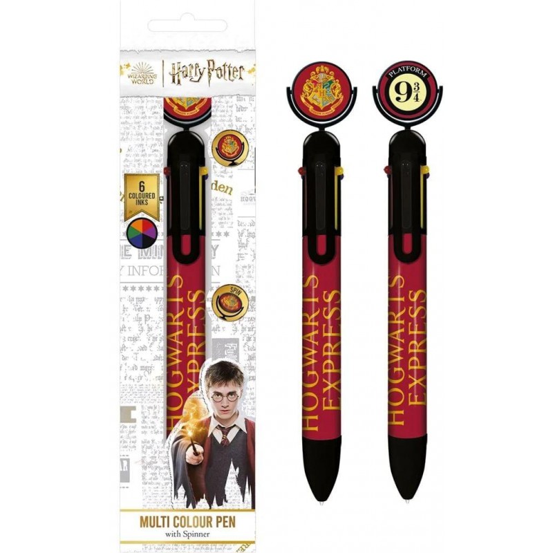 Vícebarevná propiska Harry Potter - Nástupiště 9 a 3/4