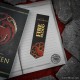 Kovová záložka House of the Dragon - Targaryen