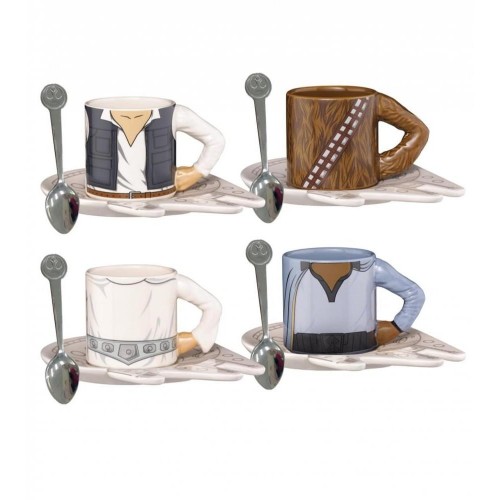 Sada hrnků na espresso Star Wars - Rebel (4 ks)