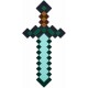 Lampa Minecraft - Diamantový meč