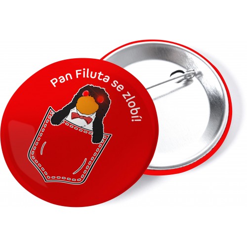 Placka Červený trpaslík - Pan Filuta