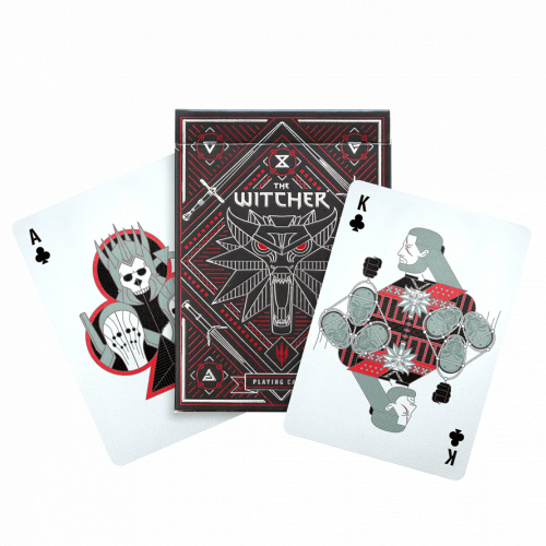 Hrací karty Zaklínač - The Witcher Red Edition