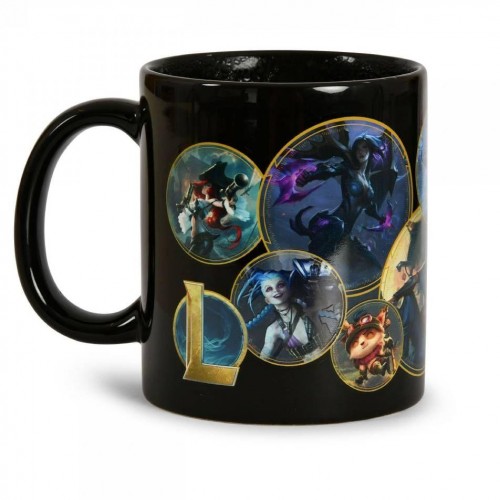 Hrnek League of Legends, měnící se