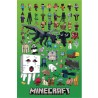 Plakát Minecraft - Character Montage