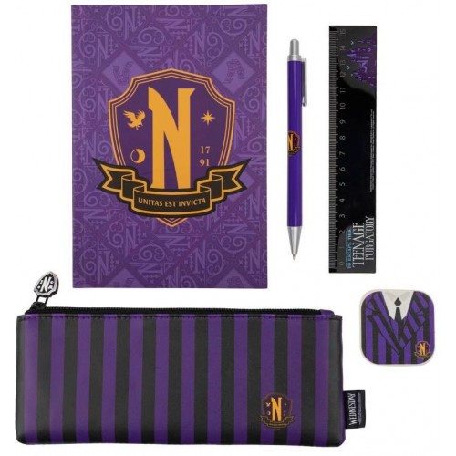 Školní potřeby Wednesday - Nevermore Academy
