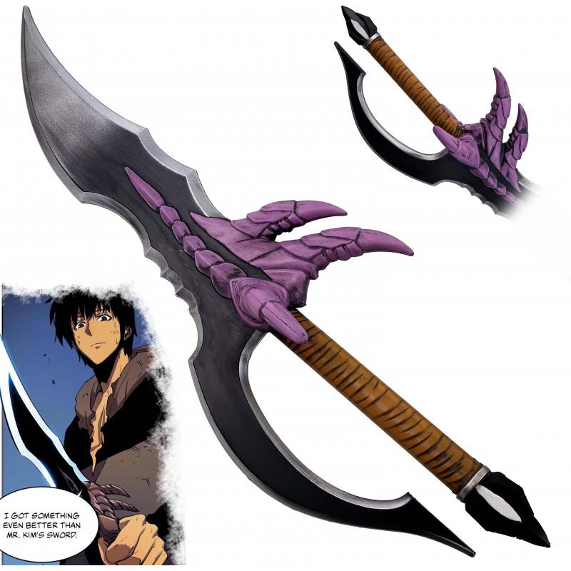 AF Měkčená dýka "KASAKA'S VENOM FANG" - Solo Leveling