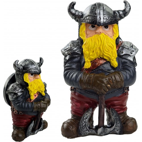 Albainox Pryskyřicová soška "DOUBLEHAND AXE VIKING"