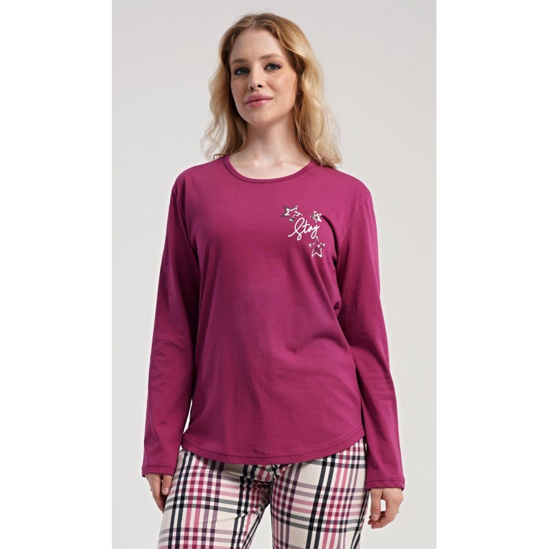 Dámské pyžamo dlouhé Andrea