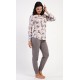 Dámské pyžamo dlouhé Kamarádi z lesa