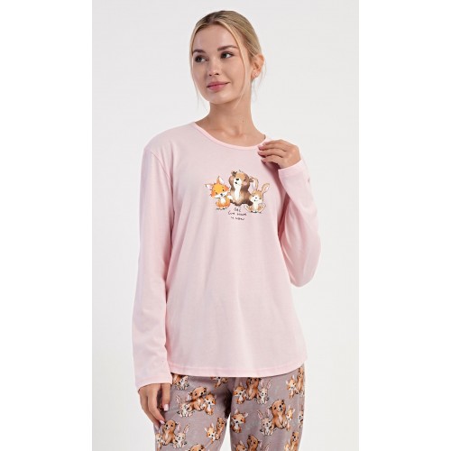 Dámské pyžamo dlouhé Olivia