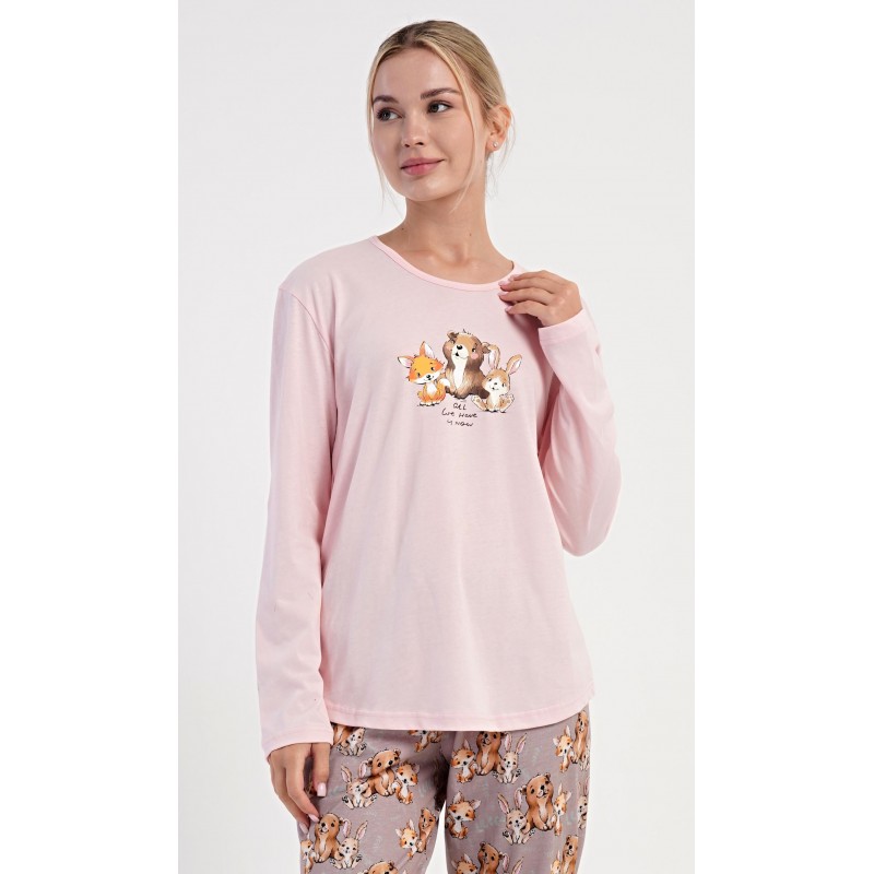 Dámské pyžamo dlouhé Olivia