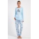 Dámské pyžamo dlouhé Tučňák
