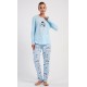 Dámské pyžamo dlouhé Tučňák