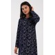Dámské domácí šaty s dlouhým rukávem Isabela